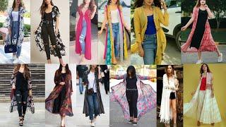 Top 50 + casual shrug outfits for this summer 2022   Best shrug designs for kurtitop