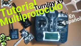 Tutorial configuracion modo multiprotocolo en turnigy 9x en español