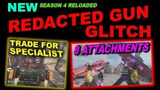 NEW...REDACTED GUN GLITCH... WORKING IN WARZONE SEASON 4 RELOADED final method banned acc required