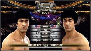 Bruce Lee vs Bruce Lee - Full Fight Mirror Match - EA Sports UFC