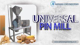 Universal Pin Mill Pin Mill GrinderSugar Grinding MachineTurmeric Powder Pulverize