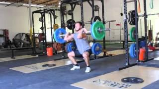 Peeing Myself during Clean and Jerk Warmup