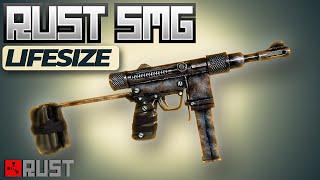 Rust Custom SMG Default Skin Life Size  Real Prop