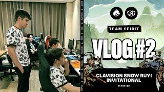 TEAM SPIRIT CLAVISION SNOW RUYI. VLOG 2