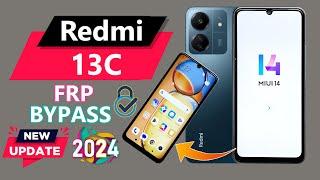 Redmi 13c Frp Bypass Android 14 Without Pc Redmi 13c Google Account Bypass Redmi 13c  Frp Unlock