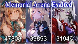 Honkai Impact 3 Memorial Arena Exalted - Epernay HoD Minion Alien Guard 119647 pts