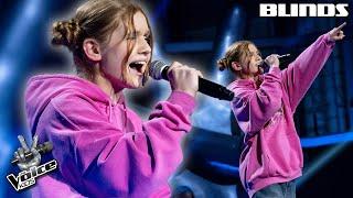 Eminem - Mockingbird Emma  Blind Auditions  The Voice Kids 2023