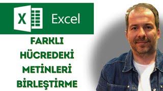 Excelde Hücre Birleştirme - Satırbaşlarına Metin Ekleme