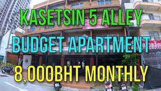 KASETSIN NEAR PRATUMNAK PATTAYA BUDGET APARTMENT ROOM REVIEW - D Residence 8000BHT MONTHLY