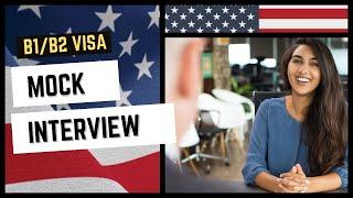 Successful Interview Demonstration - US B1B2 Tourist Visa #usvisa #usvisainterview