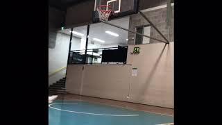 188cm Chinese kid dunks on 10 foot rings