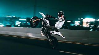 SUPERMOTO NIGHT RIDE  4K