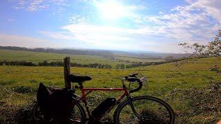 Yew Hill Nature Reserve Winchester 2020 Retro Gravel Bike Ride Adventure England