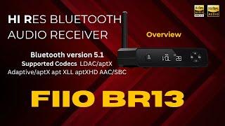 FiiO BR13 Hi Res Bluetooth Receiver OVERVIEW