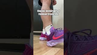 Nike Giannis Immortality 4 Cushion Crush Test #cushiontest #giannis