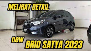 MAKIN KEREN  NEW HONDA BRIO SATYA 2023  METEOROID GRAY METALIC