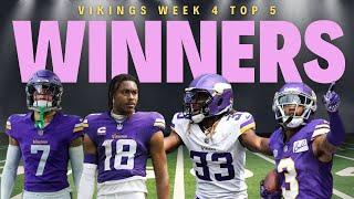 Vikings TOP 5 Winners in Win Over The Green Bay Packers