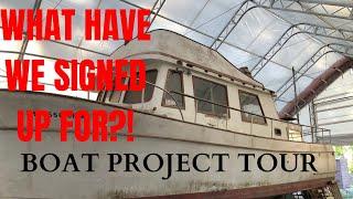 The Before - Trawler Boat Tour  REFIT Ep 1