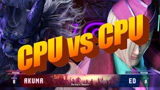 Street Fighter 6 - CPU vs CPU Over 8 Hours