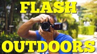 Outdoor flash photography how much power do you need?