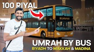 Umrah by Bus Taxi or Flight  Riyadh to Makkah and Madinah Saudi Arabia