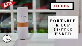 AICOK    ️ Portable Travel K Cup Coffee Maker - Review     