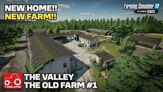 MAKING A START ON OUR NEW FARM The Valley The Old Farm FS22 Timelapse # 1