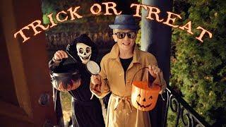 Trick or Treat with Halloween Costumes fun for kids