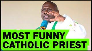 THE MOST FUNNY CATHOLIC PRIESTYOU CANT SLEEP WHILE HE IS PREACHING & YOU MUST LAUGH LISTENING TO