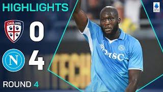 CAGLIARI-NAPOLI 0-4  HIGHLIGHTS  Lukaku stars as Napoli cruise to victory  Serie A 202425