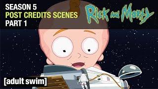 Rick and Morty  Season 5 Post Credit Scenes - Part 1  Adult Swim UK 