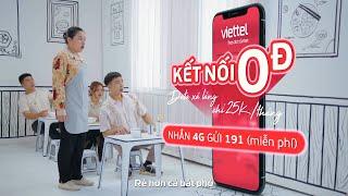 Quảng cáo hài hước Kết Nối 0 Đồng - Ưu Đãi Chất Chồng  TBR Media - Viettel 4G