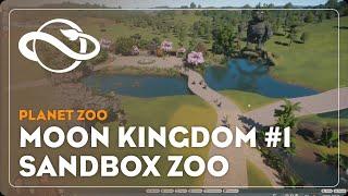Planet Zoo  Sandbox Mode  Welcome to the Moon Kingdom #1