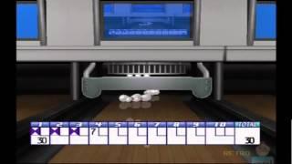 Bowling Exciting PS2 Multiplayer Gameplay Agetec Playstation 2 EPIC WIN