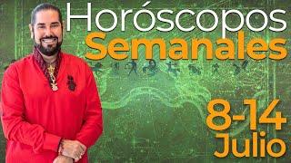 Los Horoscopos Semanales del 8 al 14 de Julio