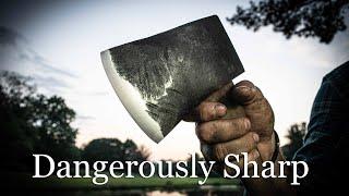 How to Sharpen an Axe Profile and Edge Geometry