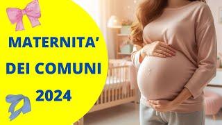 MATERNITA DEI COMUNI - a chi spetta e come chiederla