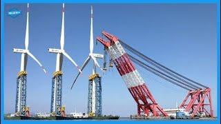 LARGEST WIND FARM Production & Construction Process. Satisfying Electricity Products Production