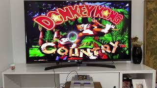 Donkey kong Country original super Nintendo