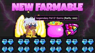 This NEW FARMABLE will make you RICH How to profit in Growtopia 1 BGL PER DAY l Growtopia