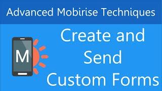 Create Custom PHP Forms in Mobirise