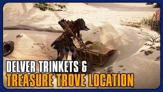 Horizon Burning Shores Delver Trinket Locations and Delvers Treasure Trove Location w 15 Brimshine