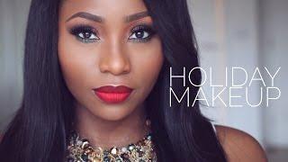 HOLIDAY MAKEUP TUTORIAL   THATIGBOCHICK