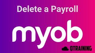 MYOB  How to Delete a Payroll Pay-run