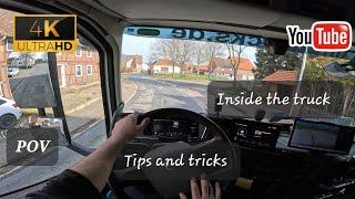 POV Truck driving. Tips and tricks for the new drivers