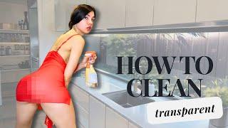 TRANSPARENT Cleaning with Olivia