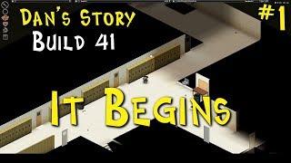 Lets Play Project Zomboid Build 41 Gameplay  Dans Story  ep1