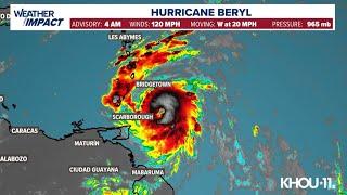 Tropical update Watching Hurricane Beryl in the Atlantic and Tropical Storm Chris in the SW Gulf
