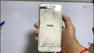 Restore Destroyed iPhone 6 Plus  Restoration Abandoned Broken iPhone