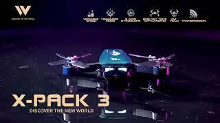 ATTOP X-PACK-3 Camera Drone